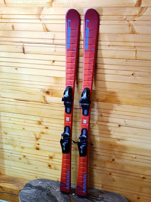 LYŽE ELAN MAXX ORANGE U-FLEX 140CM